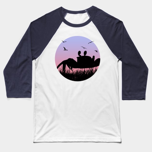 Dusk Baseball T-Shirt by AeySa